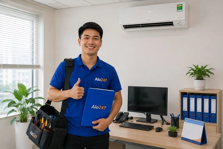 Thợ alo247 sửa điều hoà uy tín tại Thượng Cát
