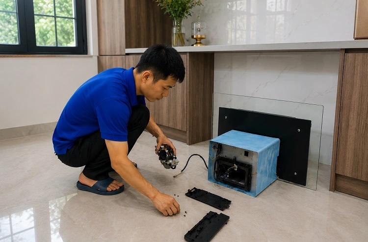 Thợ alo247 sửa máy hút mùi tại Đông Ngạc