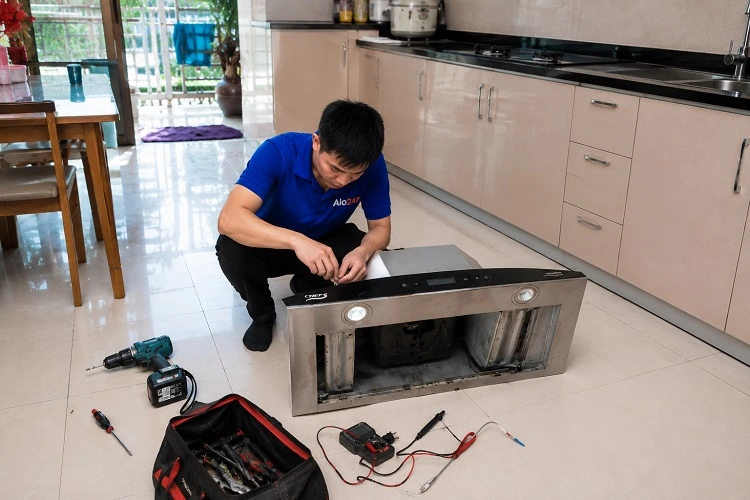 Thợ alo247 sửa máy hút mùi tại Gia Lâm
