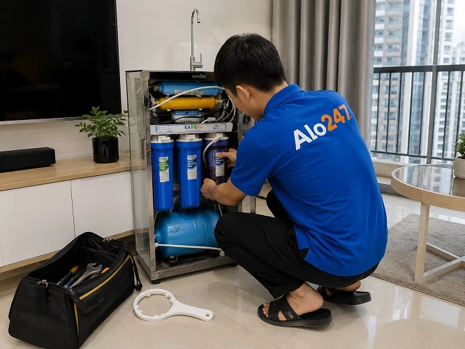 Thợ alo247 sửa máy lọc nước Karofi tại Hà Nội