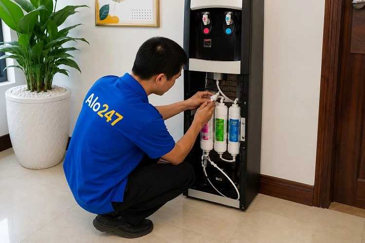 Thợ alo247 sửa máy lọc nước bị chảy chậm tại Sóc Sơn