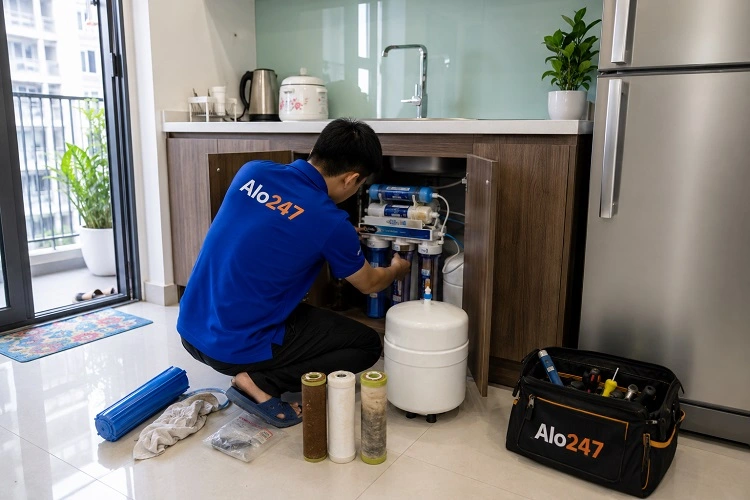 Thợ alo247 sửa máy lọc nước tại Cửa Nam
