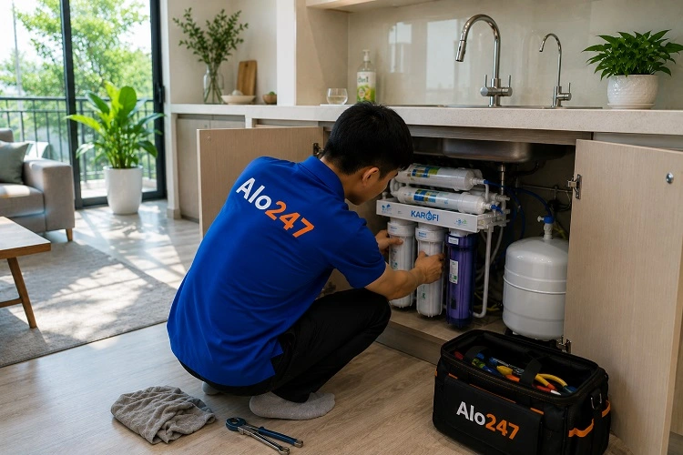 Thợ alo247 sửa máy lọc nước tại Định Công