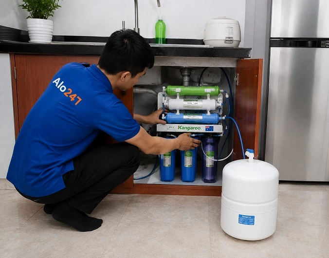 Thợ alo247 sửa máy lọc nước tại Dương Nội