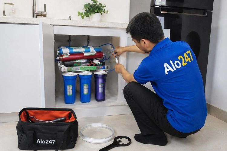 Thợ alo247 sửa máy lọc nước tại Quang Minh