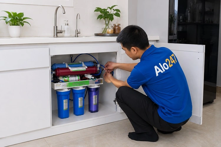 Thợ alo247 sửa máy lọc nước tại Sóc Sơn