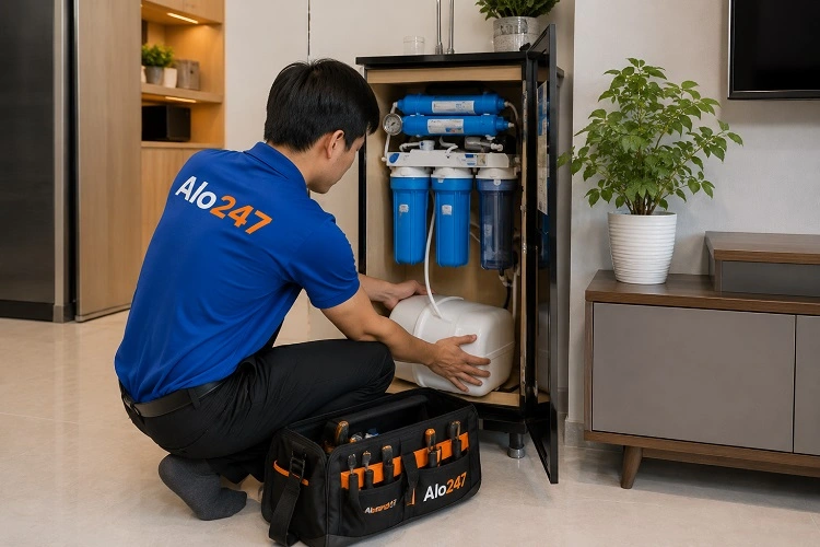 Thợ alo247 sửa máy lọc nước tại Vĩnh Tuy
