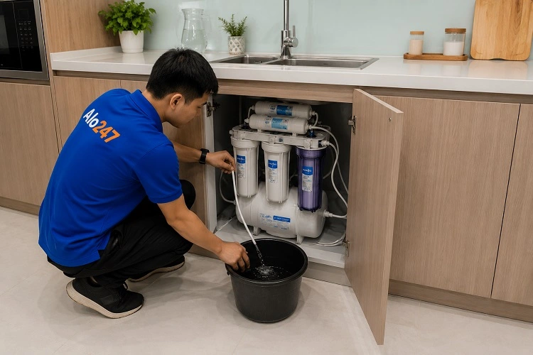 Thợ alo247 sửa máy lọc nước tại Xuân Đỉnh