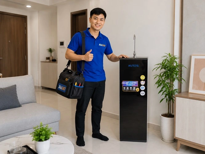 Thợ alo247 sửa máy lọc nước uy tín tại Dương Nội