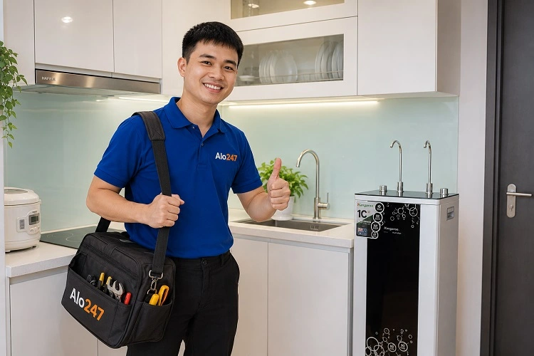 Thợ alo247 sửa máy lọc nước uy tín tại Hồng Hà