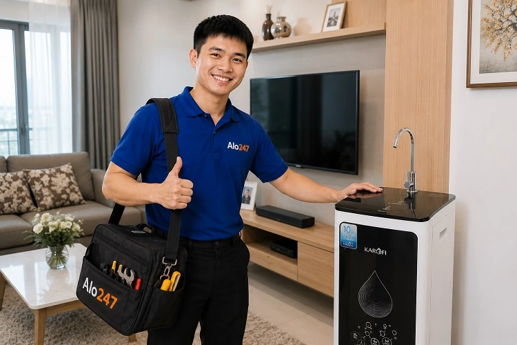 Thợ alo247 sửa máy lọc nước uy tín tại Ô chợ Dừa