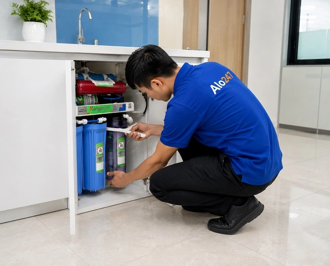 Thợ alo247 sửa máy lọc nước uy tín tại Phú Lương