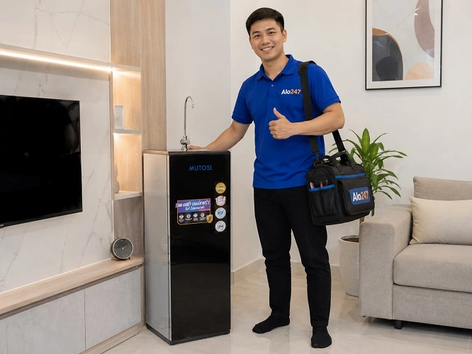 Thợ alo247 sửa máy lọc nước uy tín tại Phúc Lợi