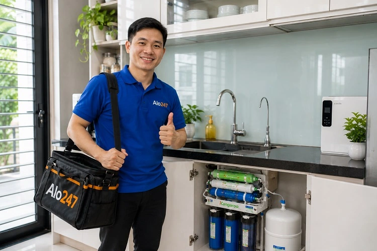 Thợ alo247 sửa máy lọc nước uy tín tại Tây Tựu