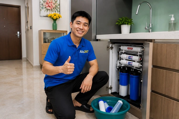Thợ alo247 sửa máy lọc nước uy tín tại Thanh Liệt