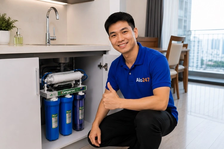 Thợ alo247 sửa máy lọc nước uy tín tại Việt Hưng