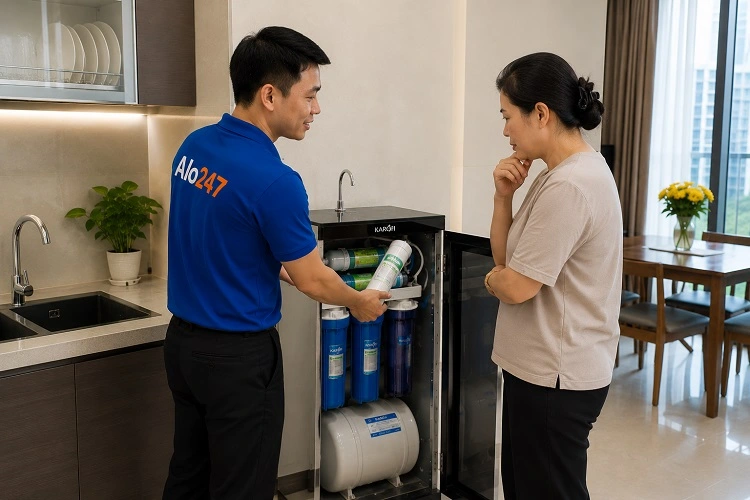 Thợ alo247 tư vấn phương án sửa máy lọc nước tại Định Công