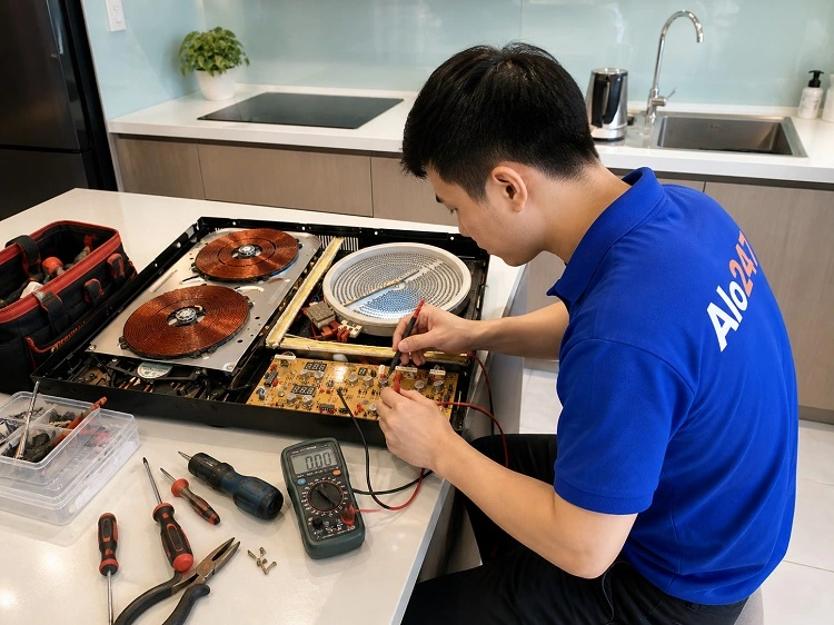 Thợ sửa bếp từ Teka của alo247