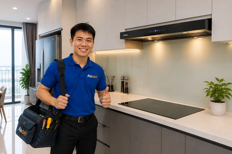 Thợ sửa máy hút mùi tại Ngọc Hà của alo247