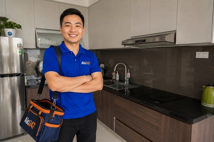 Thợ sửa máy hút mùi tại Tây Mỗ của Alo247