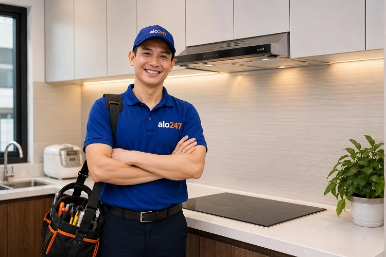 Thợ sửa máy hút mùi tại Vĩnh Tuy của alo247