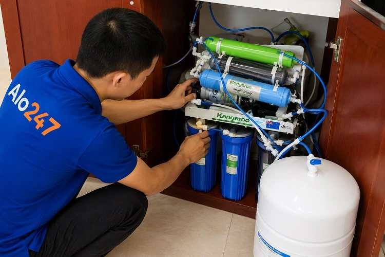 Thợ sửa máy lọc nước tại Đông Ngạc