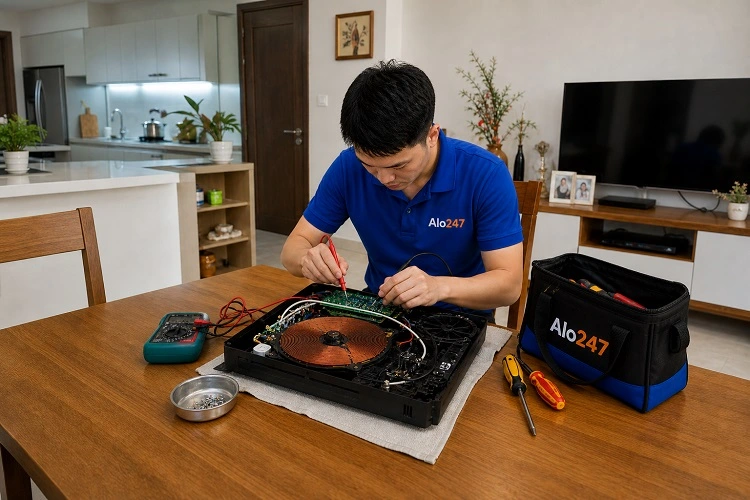 thợ sửa bếp từ tại Thanh Trì của alo247