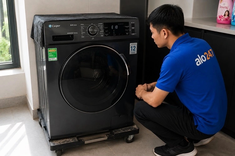 Alo247 sửa máy giặt Casper uy tín