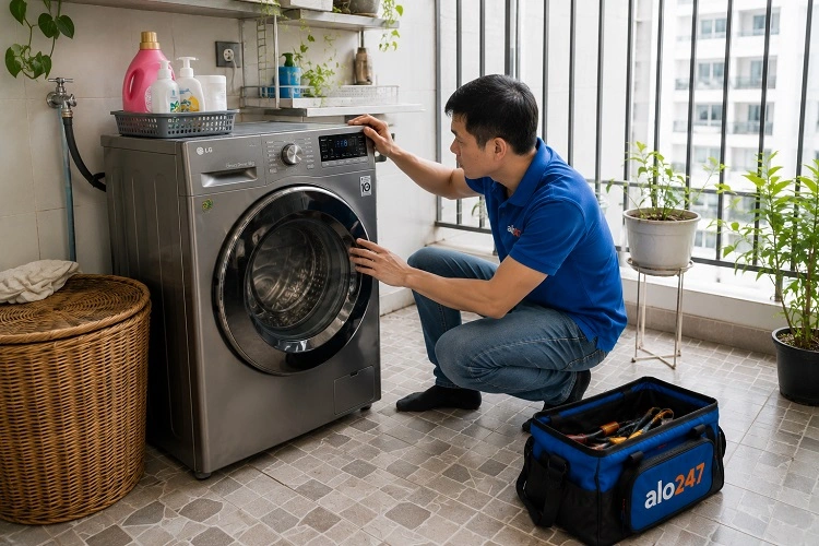 Alo247 sửa máy giặt uy tín tại Đại Mỗ