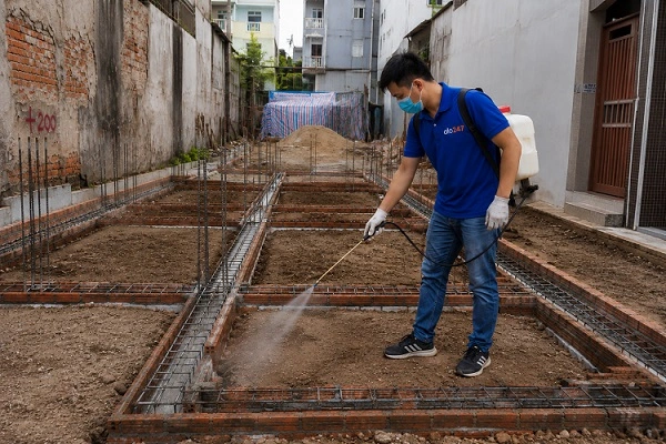 Thợ alo247 chống mối công trình tại Phúc Lợi