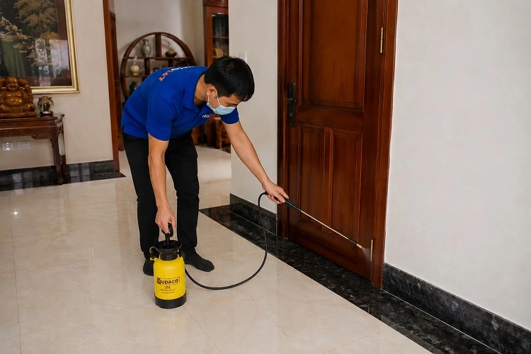 Thợ alo247 diệt mối bằng phương pháp sinh học tại Tương Mai