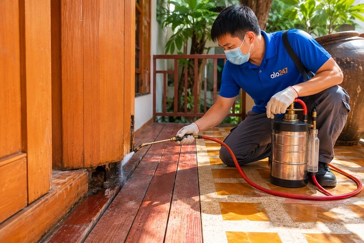Thợ alo247 diệt mối tận gốc tại Ngọc Hà