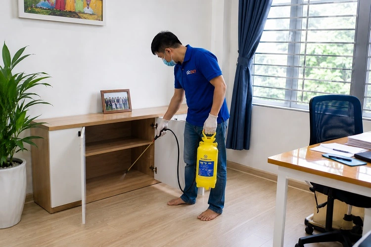 Thợ alo247 phun thuốc diệt mối sinh học tại Đại Mỗ
