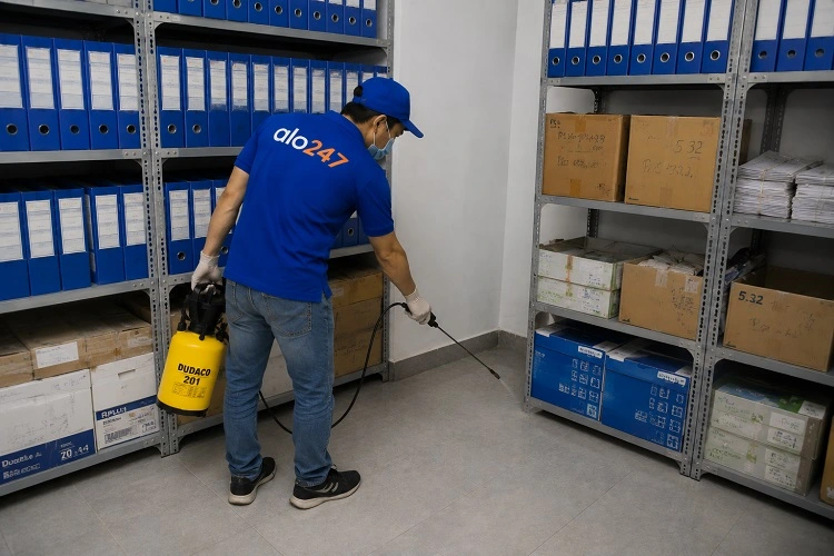 Thợ alo247 phun thuốc diệt mối sinh học tại Yên Sở