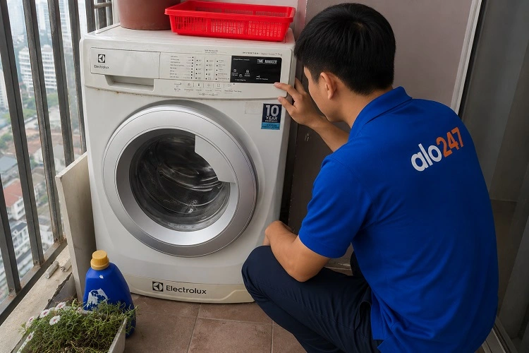 Thợ alo247 sửa chữa máy giặt tại Bạch Mai