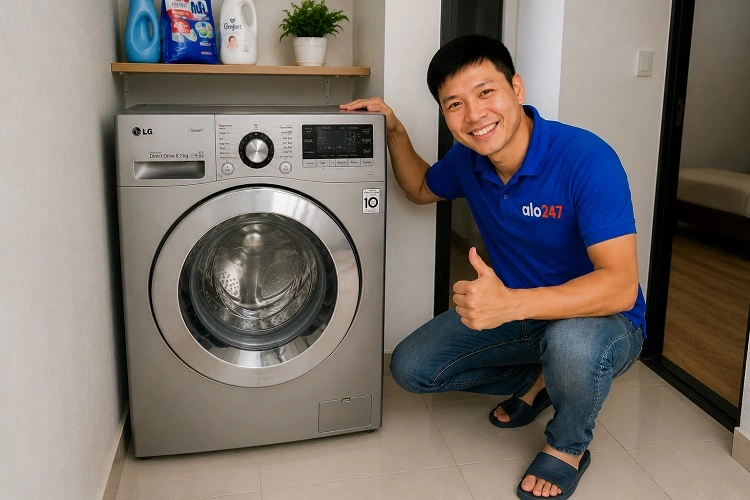 Thợ alo247 sửa chữa máy giặt tại Cửa Nam