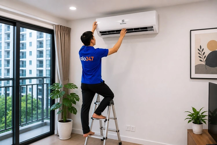 Thợ alo247 sửa điều hoà Electrolux