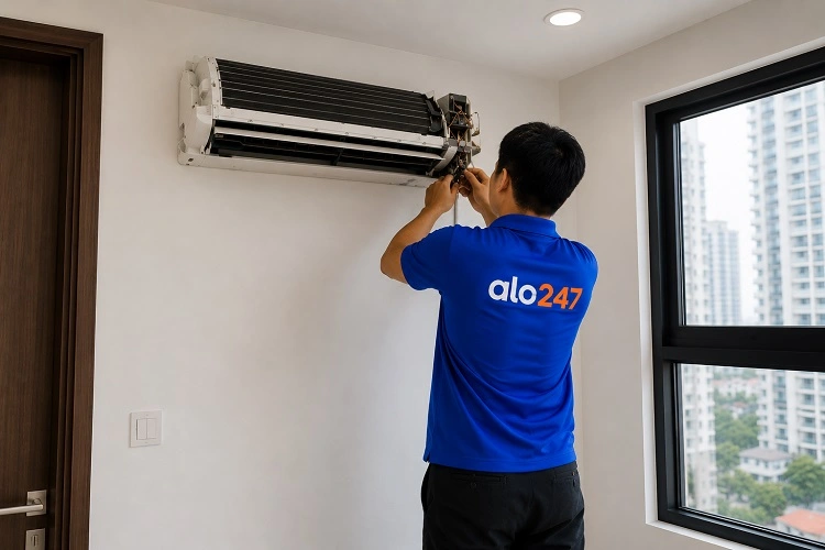 Thợ alo247 sửa điều hoà Panasonic