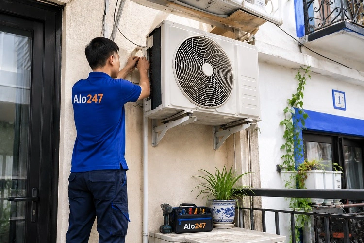 Thợ alo247 sửa điều hoà chạy ngắt quãng tại Nội Bài