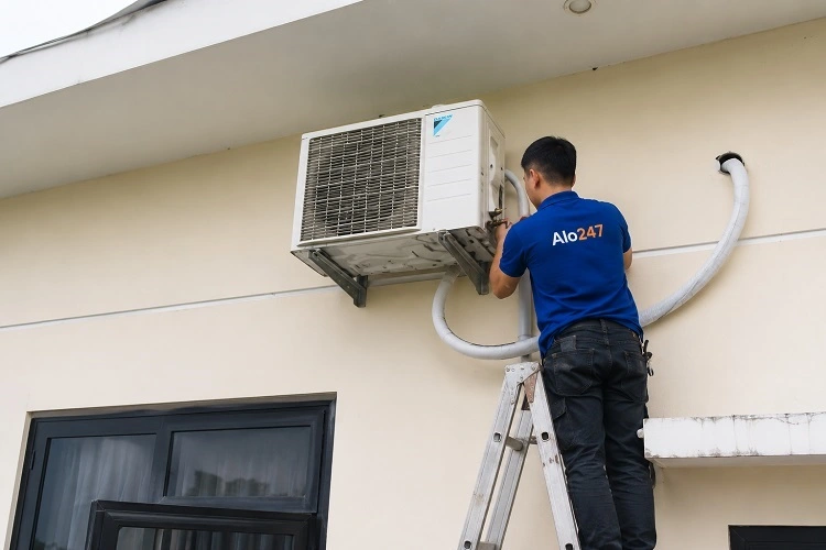 Thợ alo247 sửa điều hoà không làm mát tại Mê Linh