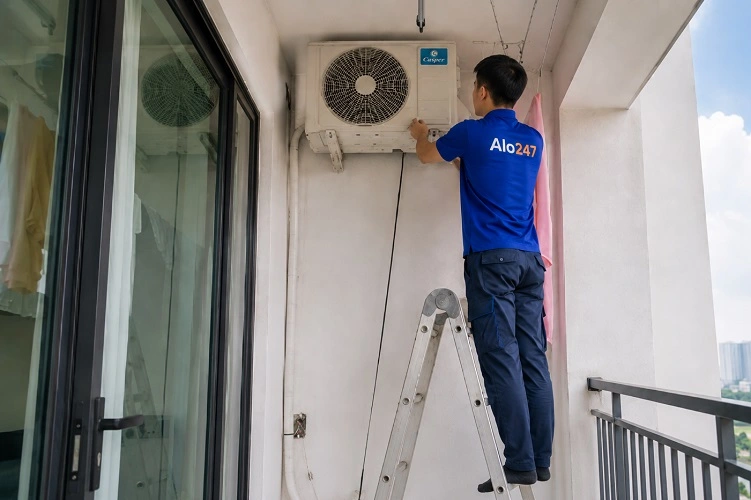 Thợ alo247 sửa điều hoà không mát tại Sóc Sơn