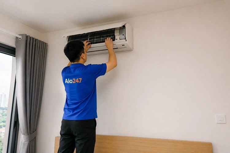 Thợ alo247 sửa điều hoà tại Mê Linh