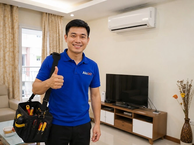 Thợ alo247 sửa điều hoà uy tín tại Thanh Liệt