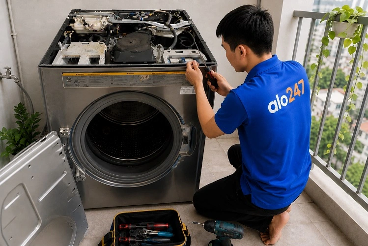 Thợ alo247 sửa máy giặt tại Cửa Nam
