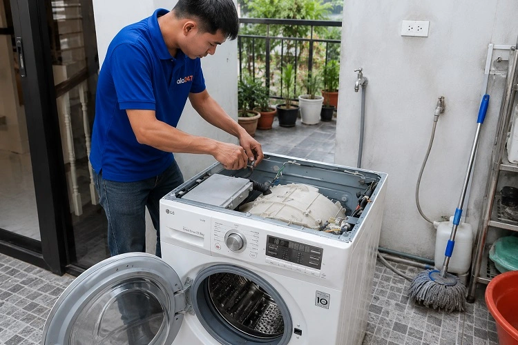 Thợ alo247 sửa máy giặt tại Đại Mỗ