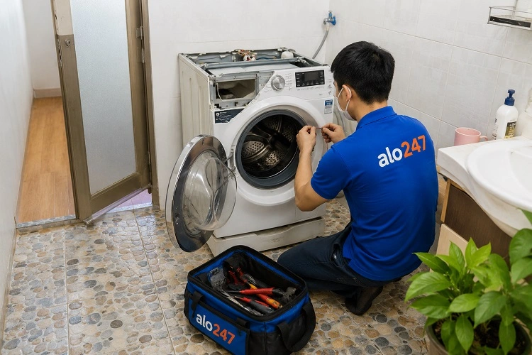 Thợ alo247 sửa máy giặt tại Phúc Lợi