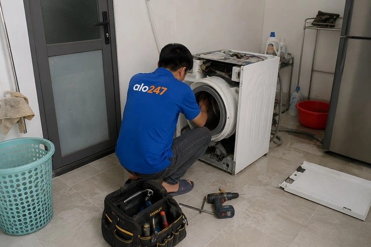 Thợ alo247 sửa máy giặt tại Thanh Liệt