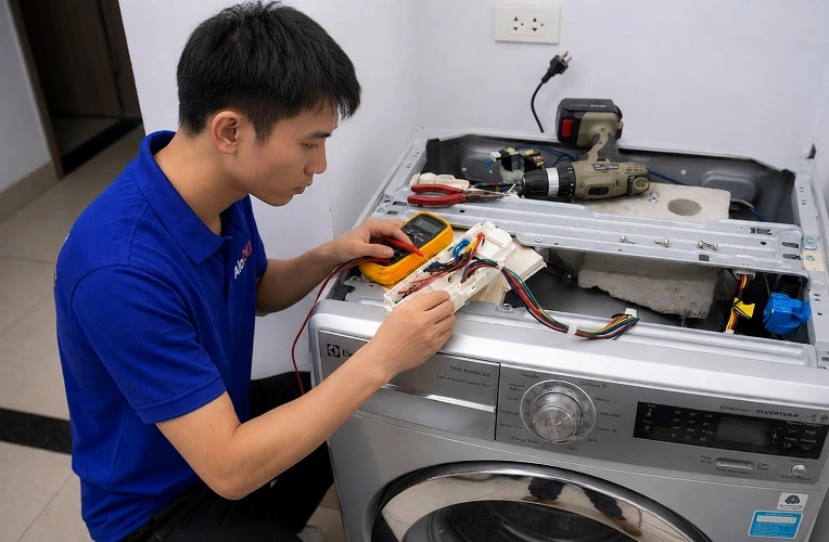 Thợ alo247 sửa máy giặt tại Vĩnh Tuy