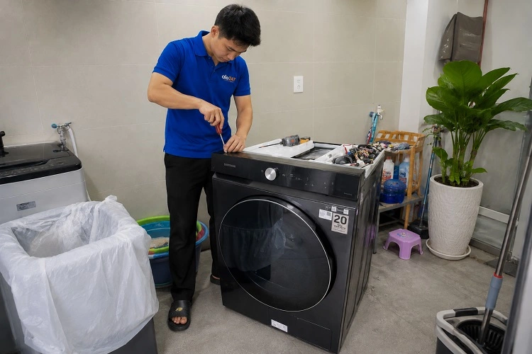 Thợ alo247 sửa máy sấy Samsung