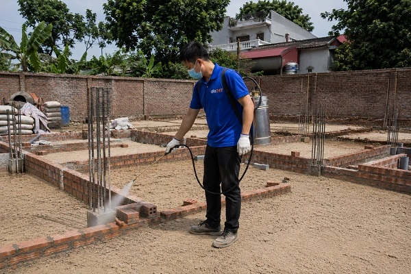 Thợ alo247 thi công chống mối chông trình tại Tây Mỗ